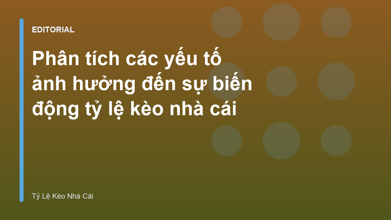 Biểu đồ minh họa sự biến động của tỷ lệ kèo nhà cái trong bóng đá